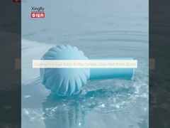 कोटिंग10ml नेल पॉलिश बोतल टिकाऊ ग्लास नेल पॉलिश बोतल