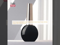 12ml क्लियर जेल नेल पॉलिश बोतल ओवरसाइज नेल पॉलिश बोतल बड़ी नेल पॉलिश बोतल