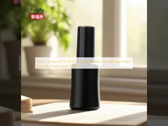 11ml बेलनाकार छोटे नेल पॉलिश बोतलें यूवी जेल नेल पॉलिश सुंदर नेल पॉलिश बोतलें