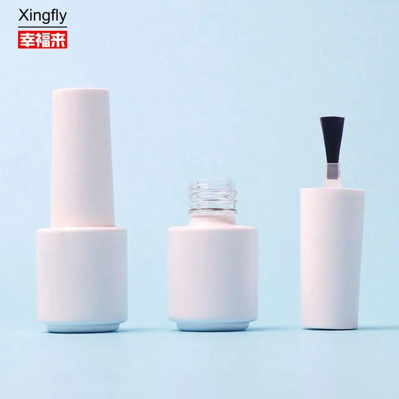 कस्टम रंग 5ml नेल पॉलिश बोतल स्प्रे कोटिंग थोक खाली यूवी