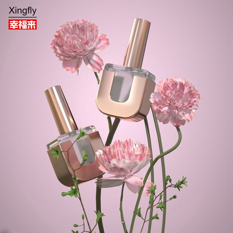 अनुकूलित LOGO 10ML-15ML क्षमता के लिए जेल पॉलिश वर्ग बोतल विभिन्न ब्रश और कैप के साथ