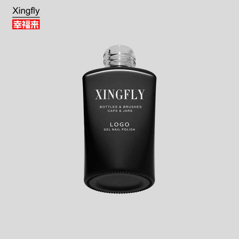 12ml नेल पॉलिश बोतल टॉप कोट नेल पॉलिश कॉस्मेटिक पैकेजिंग जेल नेल पॉलिश ग्लास बोतल