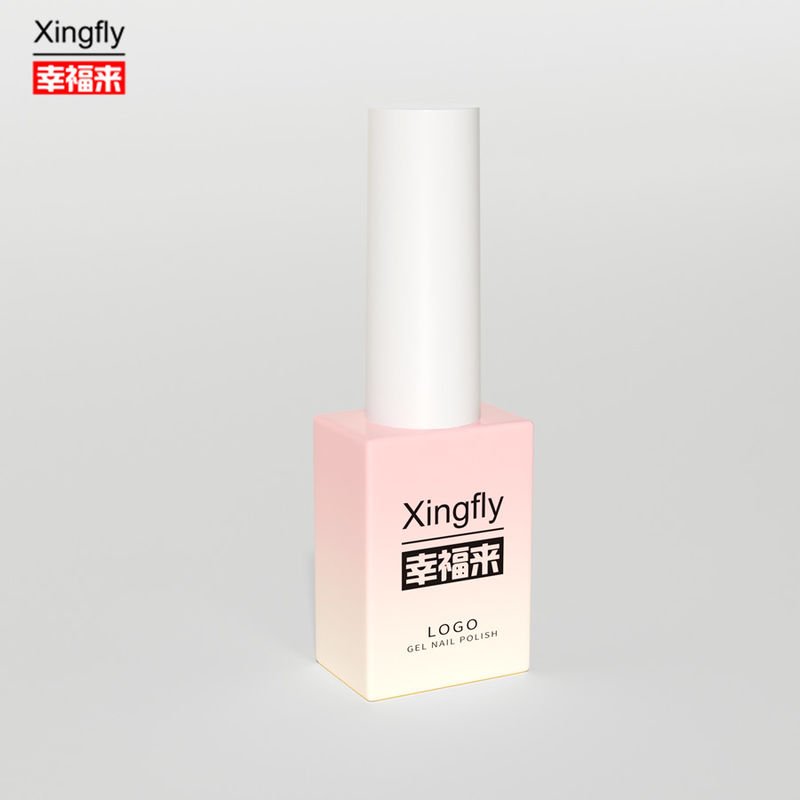8ml नेल पॉलिश बोतलें यूवी खाली ग्लास नेल जेल बोतलें ब्रश कैप के साथ