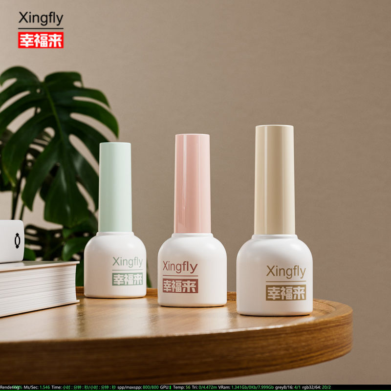 10ml नेल पॉलिश की बोतल खाली विंटेज जेल पोलिश ग्लास की बोतलें