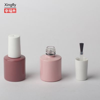 ग्लास सामग्री 7ml नेल पॉलिश बोतल कंटेनर अनुकूलन योग्य रंग एसजीएस