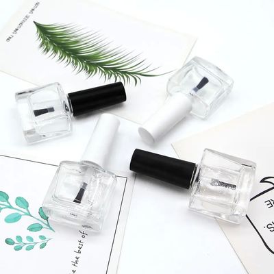 अच्छा मूल्य ग्लास 5ml यूवी नेल पॉलिश बोतल कागज लेबल के साथ रेशम मुद्रण ऑनलाइन