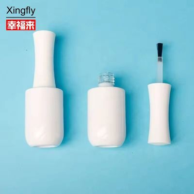 12ml नेल पॉलिश बोतल पैक मैनीक्योर जेल के लिए ग्लास पॉलिश बोतल