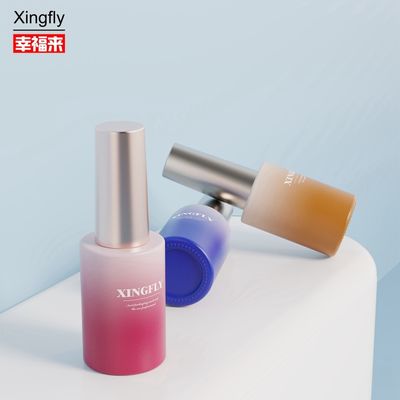 10ml नेल पॉलिश बोतल यूवी नेल बोतल 10ml जेल पॉलिश ब्रश कैप के साथ