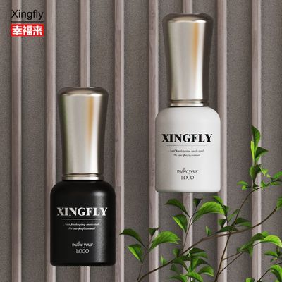 10ml नेल पॉलिश बोतल गोल अनुकूलित जेल नेल पॉलिश बोतल