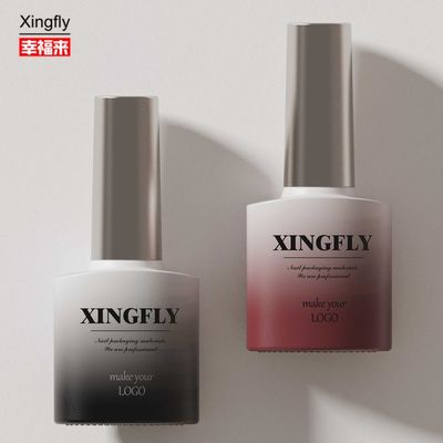 8ml नेल पॉलिश बोतल अद्वितीय डिजाइन खाली यूवी जेल नेल पॉलिश कॉस्मेटिक ग्लास बोतल