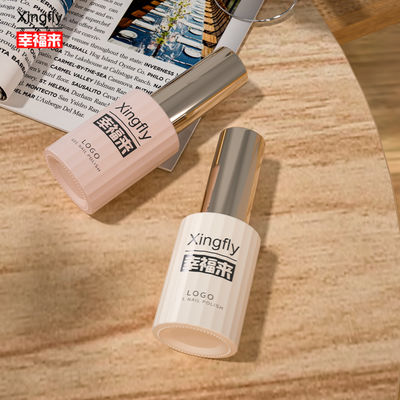 12ml नेल पॉलिश बोतल यूवी खाली ग्लास जेल कैप ब्रश के साथ नेल पॉलिश बोतलें